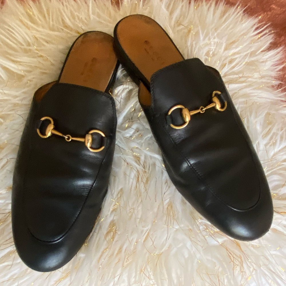 Gucci Princetown Mules sz 38EU 8 US- Authentic